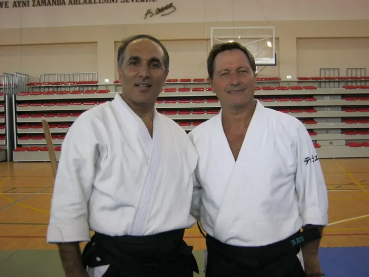 Ayhan Kaya Sensei ve konuk eğitmen seminer sonrası
